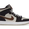 JORDAN 1 MID BROWN BASALT OATMEAL FIRST COPY