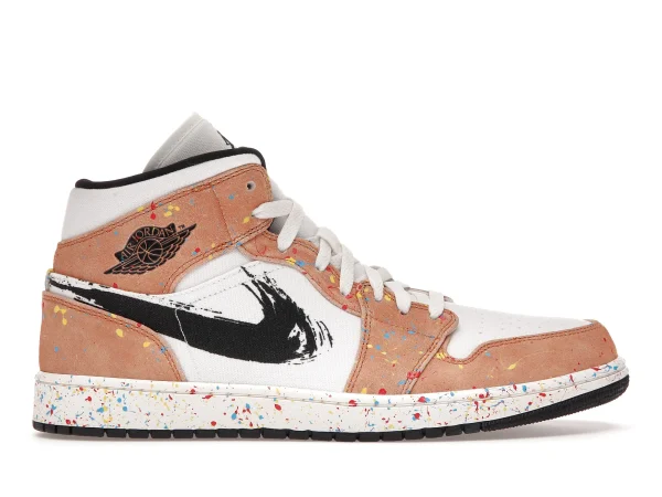 JORDAN 1 MID BRUSHSTROKE FIRST COPY
