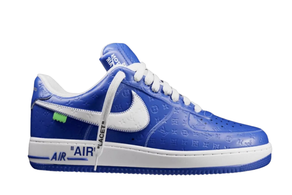 AIR FORCE 1 LOUIS VUITTON OFF WHITE BLUE FIRST COPY