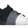 AIR MORE UPTEMPO TRICOLOR BLACK GREY WHITE FIRST COPY