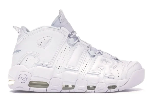 AIR MORE UPTEMPO TRIPLE WHITE FIRST COPY