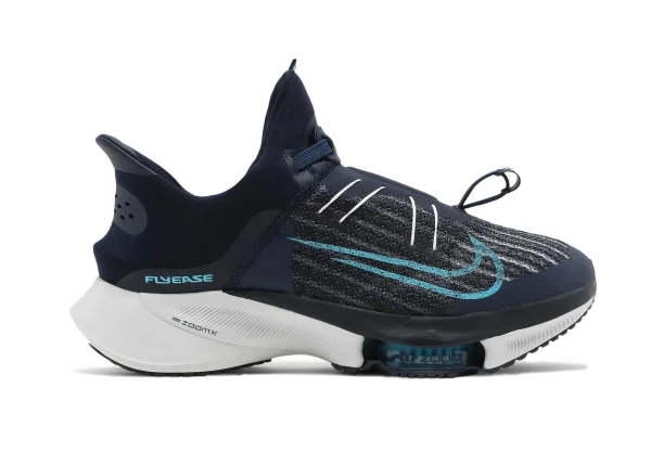 AIR ZOOM TEMPO NEXT% FLYEASE COLLEGE NAVY first copy