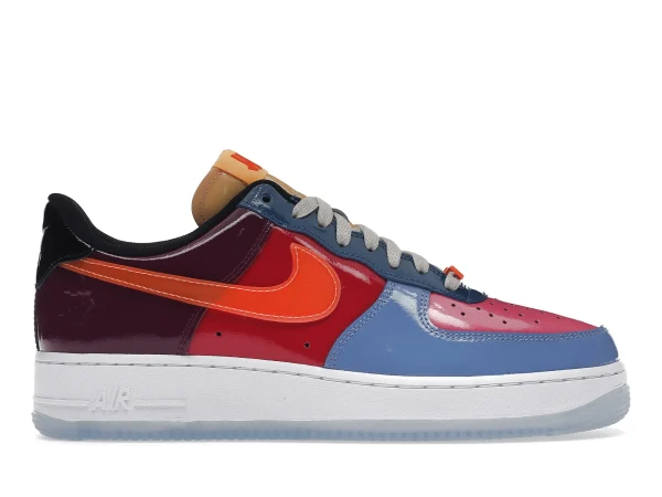 AIRFORCE 1 UNDEFEATED MULTI PATENT TOTAL ORANGE first copy