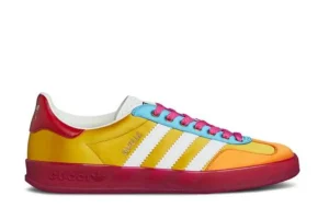 GUCCI X ADIDAS GAZELLE 'YELLOW WHITE RED' FIRST COPY