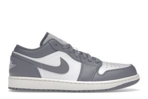 JORDAN 1 LOW VINTAGE STEALTH GREY first copy