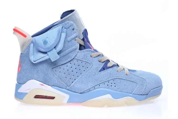 JORDAN 6 RETRO LIGHT BLUE first copy
