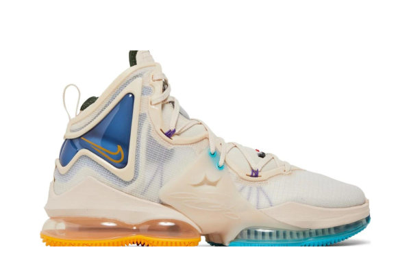 LEBRON 19 EP 'MINNEAPOLIS LAKERS' PEARL WHITE FIRST COPY