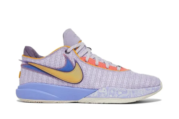 LEBRON 20 EP 'PURPLE AND GOLD' FIRST COPY
