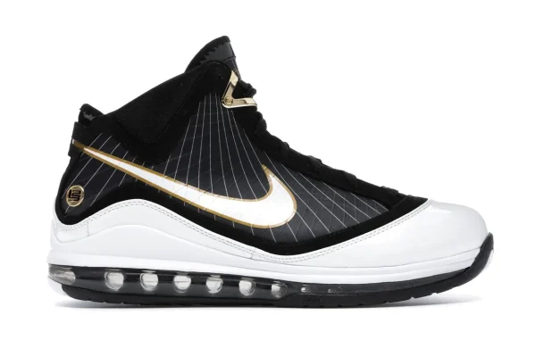 LEBRON 7 BLACK METALLIC GOLD FIRST COPY