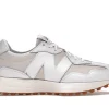 NEW BALANCE 327 WHITE MOONBEAM GUM first copy