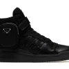 PRADA X FORUM LOW BAD BUNNY BLACK HIGH TOP FIRST COPY