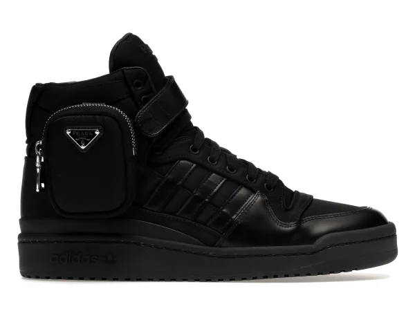 PRADA X FORUM LOW BAD BUNNY BLACK HIGH TOP FIRST COPY