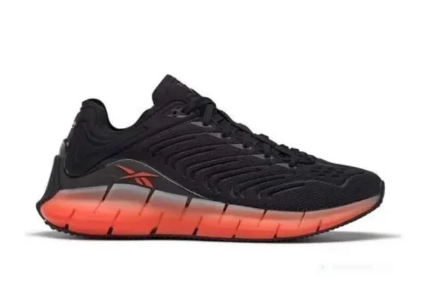 REEBOK ZIG KINETICA BLACK ORANGE FIRST COPY