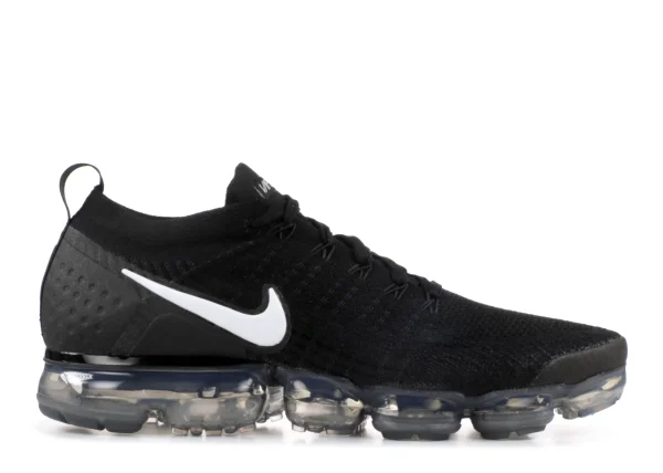 VAPORMAX FLYKNIT 2 BLACK WHITE first copy