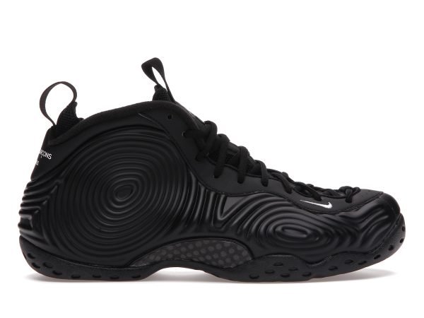 AIR FOAMPOSITE ONE COMME DES GARCONS HOMME PLUS BLACK first copy