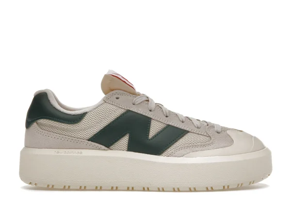 NEW BALANCE CT302 WHITE NIGHTWATCH GREEN FIRST COPY