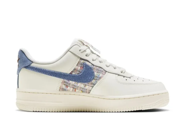 AIR FORCE 1 LOW '07 LX DENIM SWOOSH BOUCLE first copy