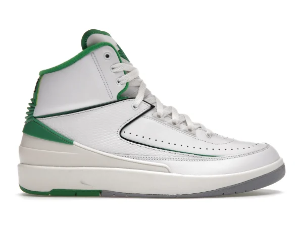 AIR JORDAN 2 RETRO LUCKY GREEN first copy