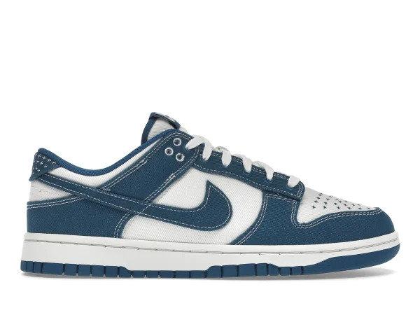 DUNK LOW INDUSTRIAL BLUE DENIM SASHIKO first copy