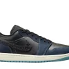 JORDAN 1 LOW SNAKE SKIN BLUE first copy
