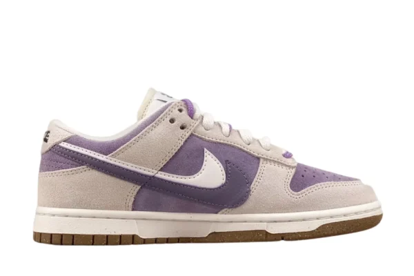 SB DUNK LOW 85 GREY PURPLE BLACK first copy
