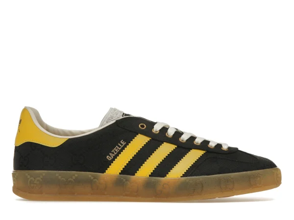 ADIDAS X GUCCI GAZELLE BLACK GG MONOGRAM first copy