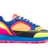 BALMAIN MULTI PANELLED LOW TOP SNEAKERS first copy
