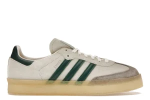 ADIDAS CLARKS 8TH STREET SAMBA BY RONNIE FIEG CHALK WHITE GREEN first copy