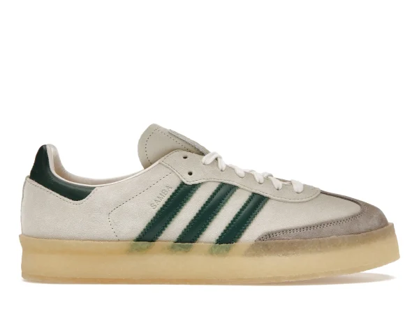 ADIDAS CLARKS 8TH STREET SAMBA BY RONNIE FIEG CHALK WHITE GREEN first copy