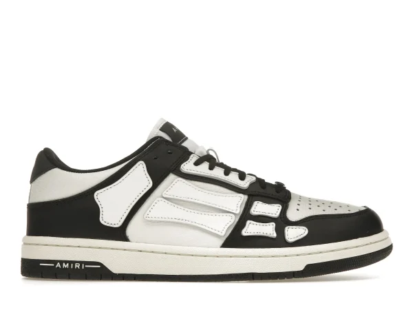 AMIRI SKEL TOP LOW BLACK WHITE first copy