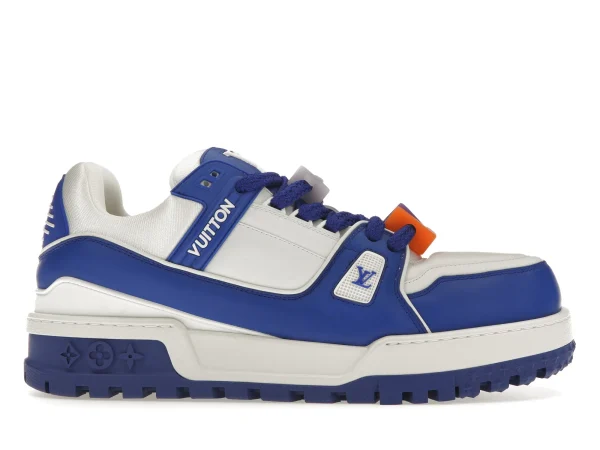 LOUIS VUITTON TRAINER MAXI BLUE WHITE first copy