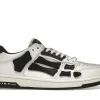 AMIRI SKEL TOP LOW WHITE BLACK WHITE first copy