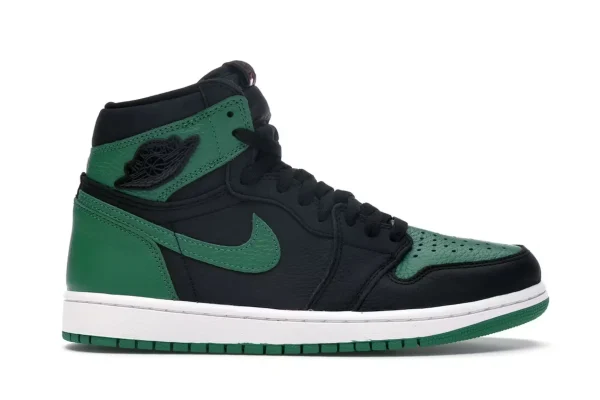 AJ 1 HIGH PINE GREEN BLACK HEAVY QUALITY