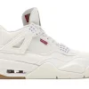 AJ RETRO 4 LEVIS WHITE DENIM