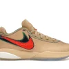 LEBRON 20 FOUR HORSEMEN GOLD SNEAKERS