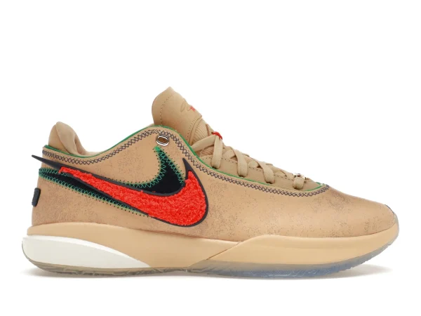 LEBRON 20 FOUR HORSEMEN GOLD SNEAKERS