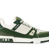 LV TRAINER SNEAKERS GREEN
