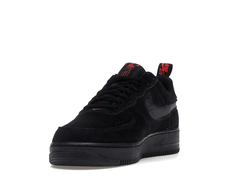 AF 1 MULTI SWOOSH BLACK CRIMSON - Image 4