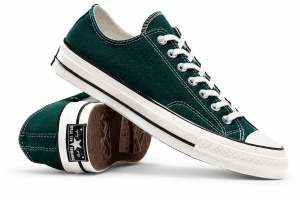 Alternative view of CNVRSE CHUCK 70 TAYLOR LOW TOP GREEN ENVY