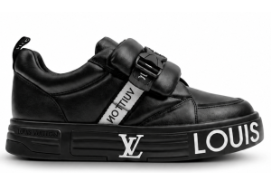 LV LOGO SNEAKER BLACK WHITE 2026