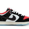 Order info graphic for Nike SB Dunk Low Spider-Man Miles Morales – COD, delivery, WhatsApp confirm