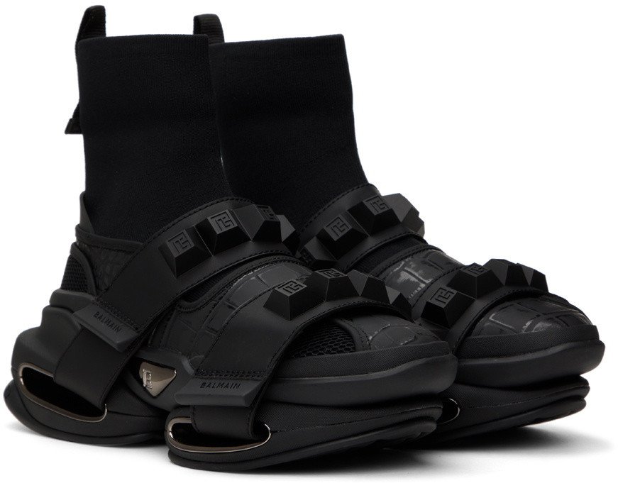 BLMN B-BOLD HIGH-TOP SNEAKERS FROM FEATURING BLACK - Image 2