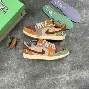 ZION WILLIAMSON X AJ 1 LOW VOODOO