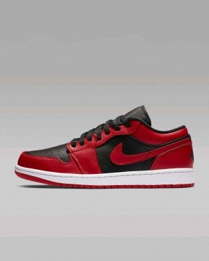 AJ 1 LOW GYM RED BLACK
