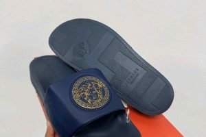 VERSACE FLIP FLOP NAVY BLUE 465