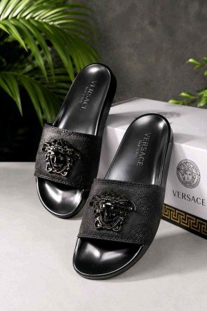 VERSACE FLIP FLOP BLACK 463