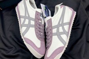 ONITSUK TIGER MEXICO 66 PURPLE BEIGE