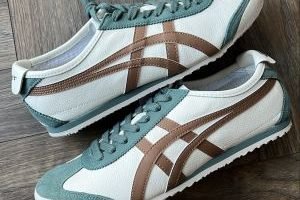 ONITSUK TIGER MEXICO 66 GREEN BROWN