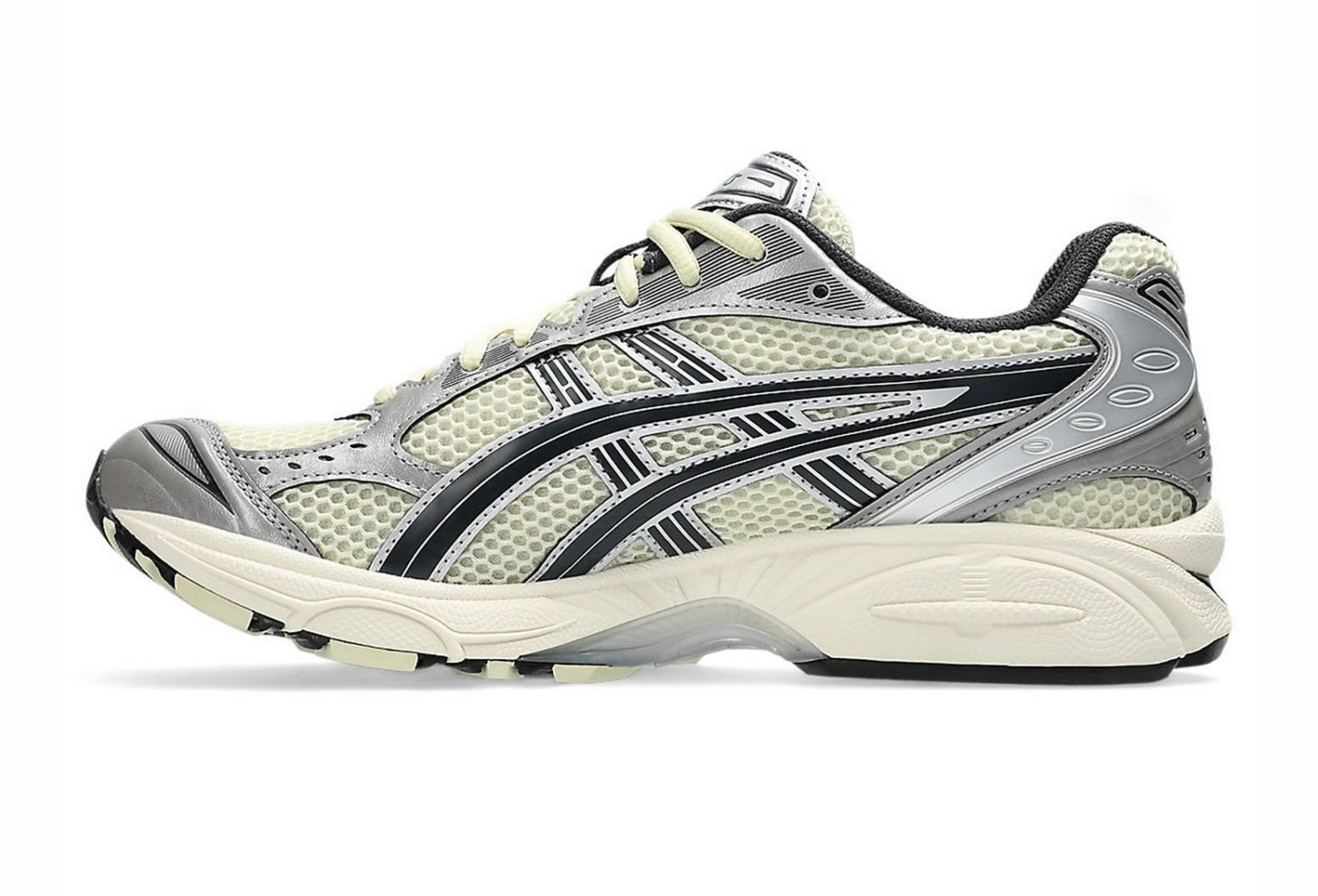 ASCS GEL KAYANO 14 CREAM METALLIC PLUM WITH OG KEYCHAIN - Image 2