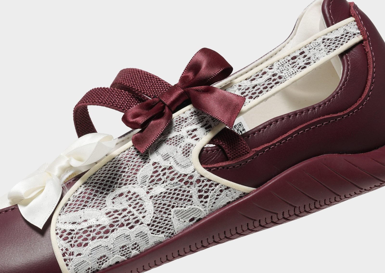 SPEEDCAT BALLET LACE MAROON - Image 5
